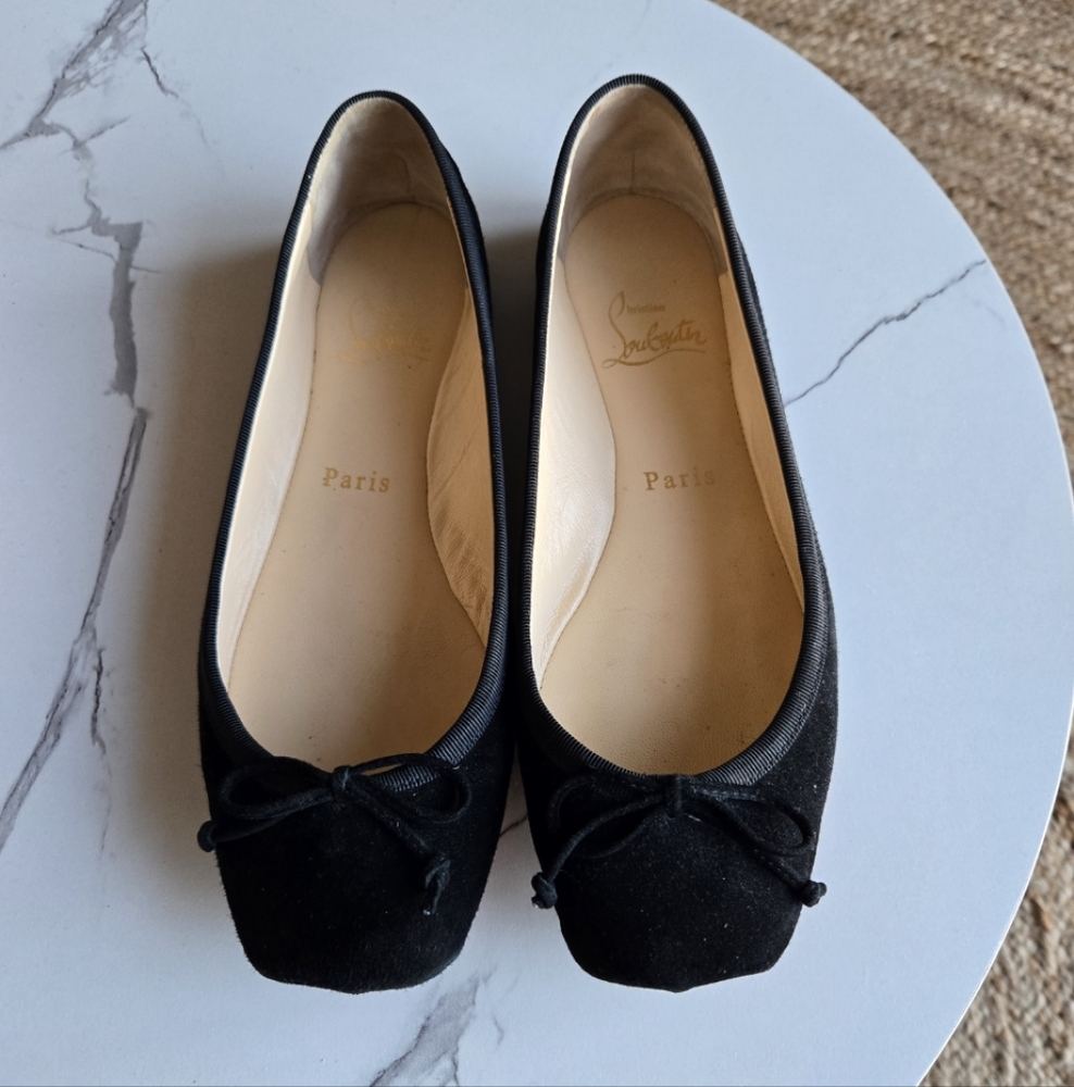 Christian Louboutin Black Women's Ballet Flats